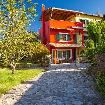 Poly'S Villa Lefkada Apolpaina Bagian luar foto