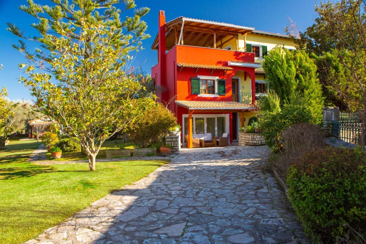 Poly'S Villa Lefkada Apolpaina Bagian luar foto